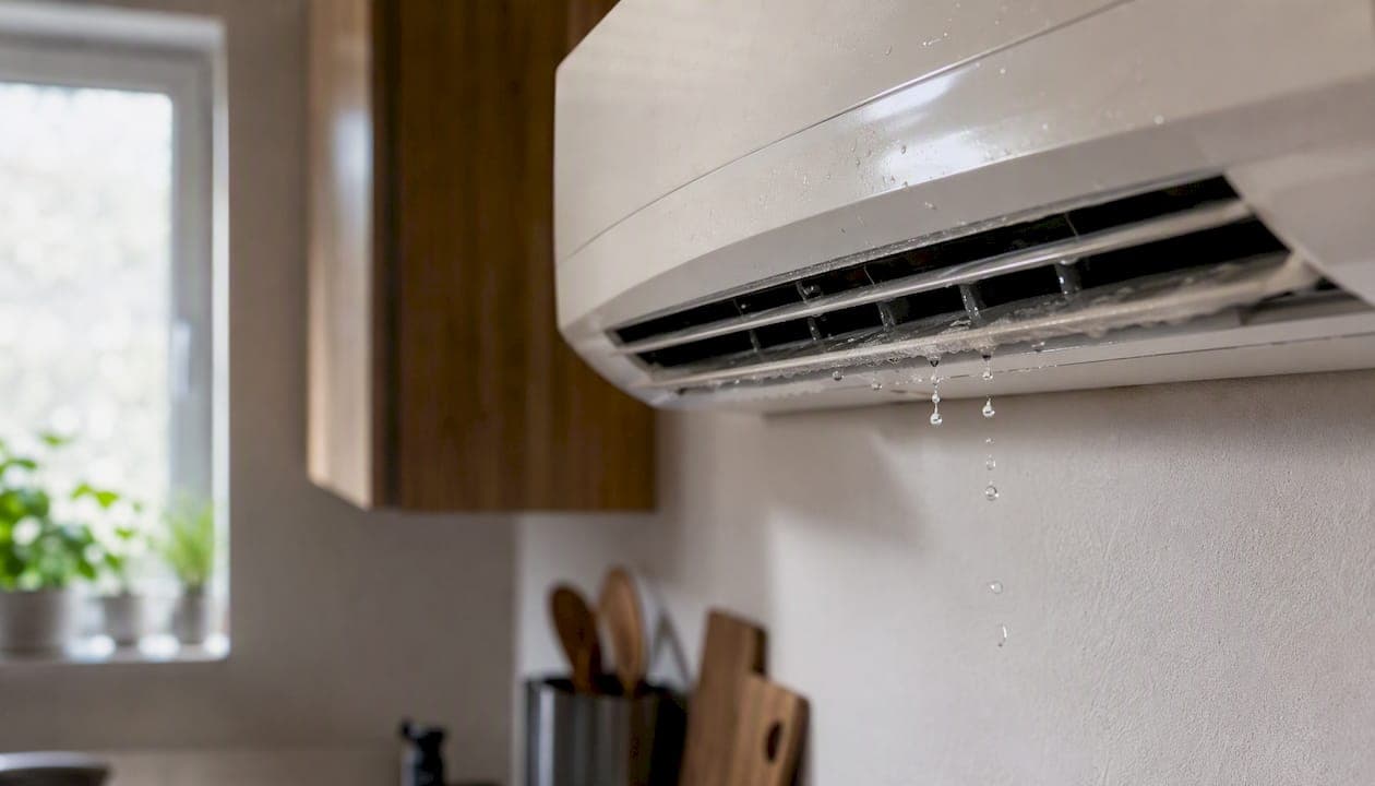 Mini split dripping water: causes, fixes, and when to call a pro